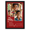 Personalized Happy Birthday Photo Frame | Custom Collage Frame with Calendar & Message | Unique Birthday Gift for Kids & Loved Ones