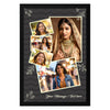Personalized Collage Photo Frame | Custom 5-Photo Layout with Message Space | Elegant Gift for Weddings, Birthdays & Anniversaries