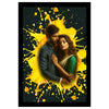 Customized Romantic Couple Portrait Frame | Personalized Wall Art | Gift for Weddings & Anniversaries