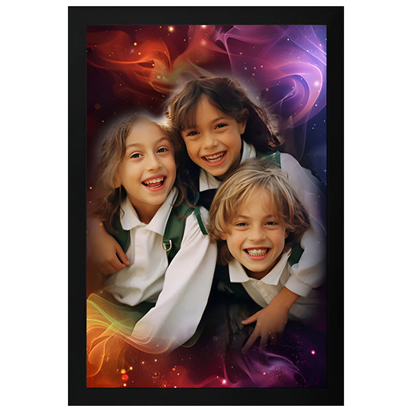 Customized Kids Memory Photo Frame | Personalized School Moments Portrait | Gifting & Room Decoration