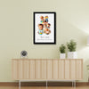 Customized Baby Photo Collage Frame | Cute Bear Shape | Name + Quote Personalization