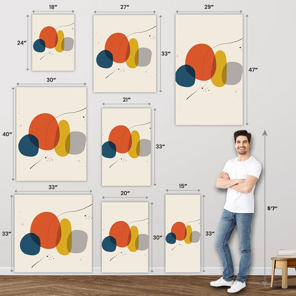 Woman with Basket Wall Painting for Living Room, Bedroom, Office, Hotels, Drawing Room