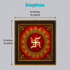 Swastik Mandala Acrylic Photo Frame | Premium Hindu Spiritual Wall Decor | Auspicious Wall Frame for Home, Office & Pooja Room