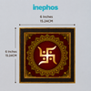 Swastik Mandala Acrylic Photo Frame | Premium Auspicious Wall Decor | Hindu Spiritual Wall Frame for Home, Office & Pooja Room