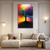 Rainbow Tree of Life Painting | Vibrant Abstract Tree Canvas | Spiritual Energy Wall Art for Living Room, Meditation & Vastu Décor