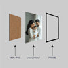 Personalized Photo Frame with Custom Print | Baby & Couple Portrait Picture Frame for Home Decor | Meaningful Gift for Living Room, Bedroom & Special Occasions