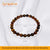 AstroZiva Tiger Eye Stone Bracelet for Men & Women | Natural Tiger Eye Crystal Beads | Good Luck, Confidence & Positive Energy | Stretchable Crystal Bracelet
