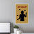 Humorous Juggling Silhouette Poster | Retro Fun Wall Art | Game Room and Gym Decor