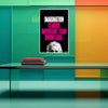 Albert Einstein Quote Wall Poster | Imagination is More Important Than Knowledge | Motivational Poster for Students & Creatives