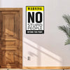No Stupid People Funny Wall Poster | Comical Wall Posters for Students, Teenagers & Hosteler