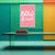 Now or Never Motivational Poster | Pink Minimal Wall Art for Study, Bedroom & Office | Inspirational Quote Poster