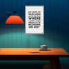 My Level of Sarcasm | Funny Quote Vinyl Wall Poster | Quirky Decor for Bedroom & Office