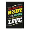 Take Care of Your Body Motivational Wall Poster | Fitness Quote Posters for Gym and Home Workout