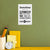 Now or Never | Bold Motivational Quote Poster for Office & Study Room | Black & White Inspirational Wall Art