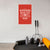 Winners Never Quit Poster | Motivational Quote Wall Art | Red Typography Print for Office, Study Room, or Gym Decor