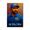 Stand with MI Paltan in spirit with this dynamic IPL poster featuring Rohit Sharma | The leader of Mumbai Indians