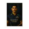Gujarat Titans rising star bold poster | Shubman Gill's Confident pose ready for action