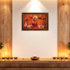 Nav Durga Framed Poster | Maa Durga 9 Forms Wall Art for Protection, Power & Positive Energy | Spiritual Vastu Wall Décor