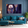 Abstract Lord Shiva Face | Spiritual Multi Frame Vinyl Painting for Meditation & Modern Decor