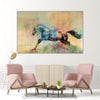 Elegant Running Horse Art for Living Room, Bedroom, Office, Hotels, Drawing Room