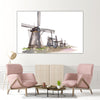 Windmills Wall Painting for Living Room, Bedroom, Office, Hotels, Drawing Room
