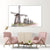 Windmills Wall Painting for Living Room, Bedroom, Office, Hotels, Drawing Room