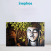 Peaceful Buddha Wall Painting for Living Room, Bedroom, Office, Hotels, Drawing Room