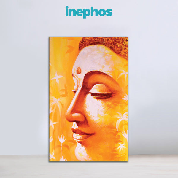 Serene Buddha Wall Painting for Living Room, Bedroom, Office, Hotels, Drawing Room