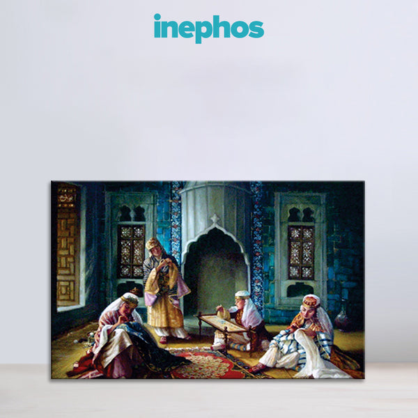 Elegant Historical Scene Wall Painting for Living Room, Bedroom, Office, Hotels, Drawing Room