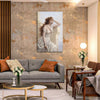 Beautiful Girl Waiting Painting for Living Room, Bedroom, Office, Hotels, Drawing Room