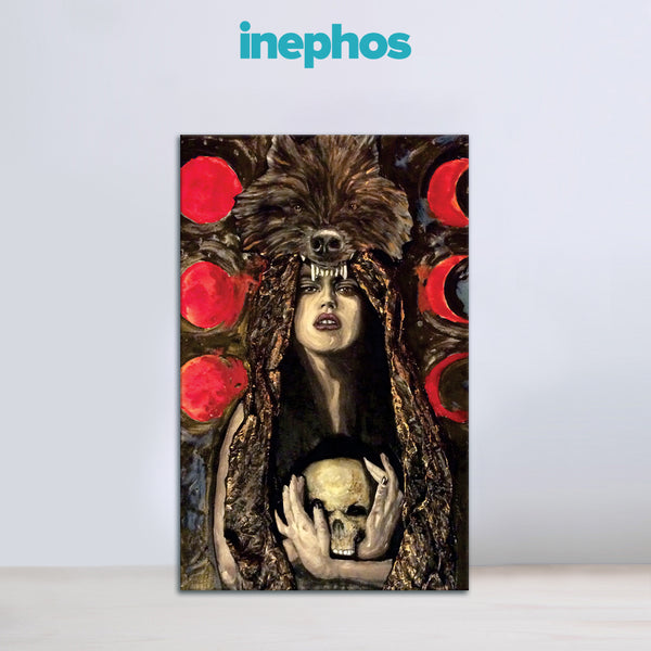 Dark Enchantment Wall Painting for Living Room, Bedroom, Office, Hotels, Drawing Room