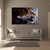 Roaring Tiger Wall Painting for Living Room, Bedroom, Office, Hotels, Drawing Room