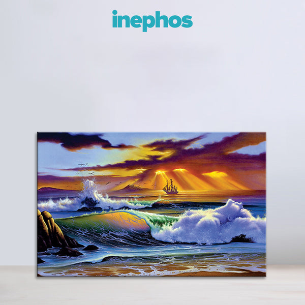 Ocean's Melody Painting for Living Room, Bedroom, Office, Hotels, Drawing Room