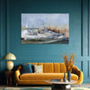 Battleship in Action Paintings for Living Room,Bedroom, Office, Hotels, Drawing Room