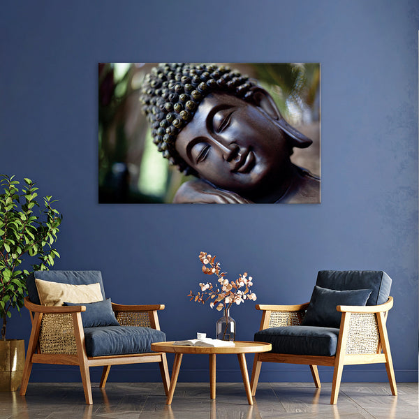Buddha Serenity Wall Art for Living Room, Bedroom, Office, Hotels, Drawing Room