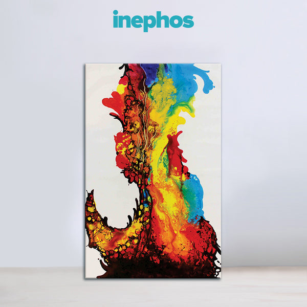 Colorful Abstract Wall Painting for Living Room, Bedroom, Office, Hotels, Drawing Room