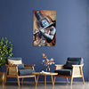 Classic Krishna Playing Flute Wall Painting for Living Room, Bedroom, Office, Hotels, Drawing Room