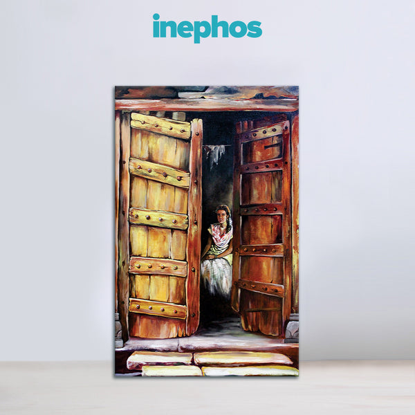 Hidden Doorway Canvas Wall Art Paintings for Living Room,Bedroom, Office, Hotels, Drawing Room