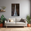 Burj Khalifa Night View Canvas Painting – Iconic Architecture Wall Art for Living Room, Office & More