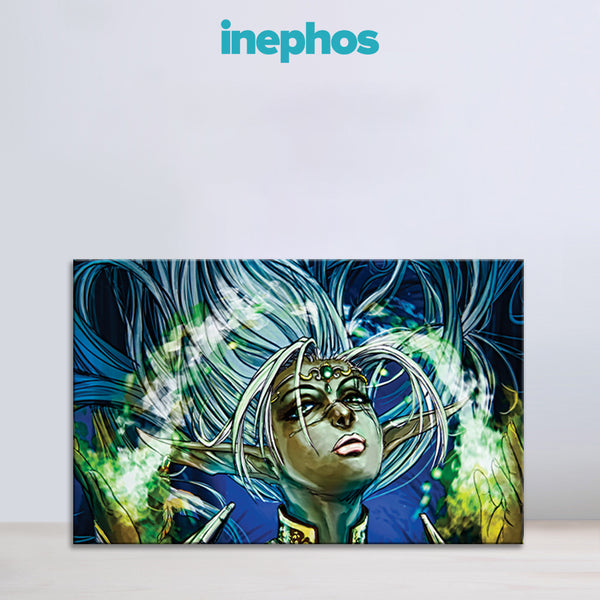 Fantasy Elf Abstract Canvas Art – Wall Painting for Living Room, Bedroom, Office & More