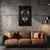 Abstract Lion Wall Painting for Living Room, Bedroom, Office, Hotels, Drawing Room