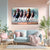 Racing Horses Wall Painting for Living Room, Bedroom, Office, Hotels, Drawing Room