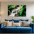 Tranquil Waterfall Wall Painting for Living Room, Bedroom, Office, Hotels, Drawing Room