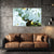 Serenity in White Blossoms Wall Painting for Living Room, Bedroom, Office, Hotels, Drawing Room
