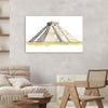 Chichen Itza Sketch Wall Painting for Living Room, Bedroom, Office, Hotels, Drawing Room
