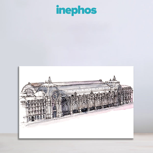 Musée d'Orsay Wall Painting for Living Room, Bedroom, Office, Hotels, Drawing Room