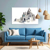 Sacré-Cœur Wall Painting for Living Room, Bedroom, Office, Hotels, Drawing Room