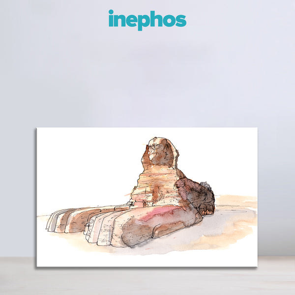 Sphinx Wall Painting for Living Room, Bedroom, Office, Hotels, Drawing Room