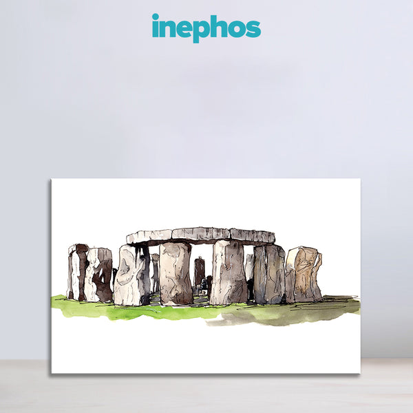 Stonehenge Canvas Wall Painting for Living Room, Bedroom, Office, Hotels, Drawing Room