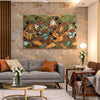 Mythical Folk Art Wall Painting for Living Room, Bedroom, Office, Hotels, Drawing Room